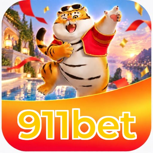 Interface da plataforma 911bet mostrando slots populares e bônus de boas-vindas